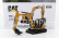 Dm-models Caterpillar Cat308 Cr Pásový bagr 1:50, žlutá