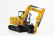 Dm-models Caterpillar Cat308e2 Cr Sb Escavatore Cingolato - Tractor Hydraulic Mini Excavator 1:32 Žlutá Černá