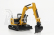 Dm-models Caterpillar Cat309 Cr Sb Pásový bagr 1:50, žlutá