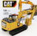 Dm-models Caterpillar Cat320f L Pásový bagr 1:50, žlutá