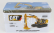 Dm-models Caterpillar Cat320f L Pásový bagr 1:50, žlutá