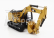 Dm-models Caterpillar Cat320f L Escavatore Cingolato - Tractor Hydraulic Excavator 1:64 Žlutá Černá