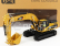 Dm-models Caterpillar Cat330d Pásový bagr 1:50, žlutá