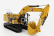 Dm-models Caterpillar Cat336 Escavatore Cingolato - Tractor Hydraulic Excavator Scraper - Next Generation 1:50 Žlutá Černá