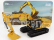 Dm-models Caterpillar Cat336 Escavatore Cingolato - Tractor Hydraulic Excavator Scraper - Next Generation 1:50 Žlutá Černá
