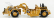 Dm-models Caterpillar Cat657g Ruspa Gommata - Wheel Tractor Scraper 1:125 Žlutá Černá