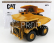 Dm-models Caterpillar Cat794ac Dumper 1:50, žlutá