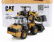 Dm-models Caterpillar Cat906 Compact Electric Ruspa Gommata - Scraper Tractor Wheel Loader 1:50 Žlutá Černá