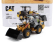 Dm-models Caterpillar Cat906 Compact Electric Ruspa Gommata - Scraper Tractor Wheel Loader 1:50 Žlutá Černá