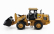Dm-models Caterpillar Cat930 Ruspa Gommata - Scraper Tractor Wheel Loader 1:50 Žlutá Černá