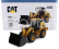 Dm-models Caterpillar Cat938 Ruspa Gommata - Scraper Tractor Wheel Loader 1:50 Žlutá Černá