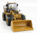Dm-models Caterpillar Cat950gc Ruspa Gommata - Scraper Tractor Wheel Loader 1:50 Žlutá Černá