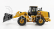 Dm-models Caterpillar Cat950m Ruspa Gommata - Scraper Tractor Wheel Loader 1:50 Žlutá Černá