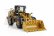 Dm-models Caterpillar Cat966 Ruspa Gommata - Scraper Tractor Wheel Loader 1:50 Žlutá Černá