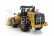 Dm-models Caterpillar Cat966 Ruspa Gommata - Scraper Tractor Wheel Loader 1:50 Žlutá Černá