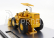 Dm-models Caterpillar Cat966a Ruspa Gommata - Scraper Tractor Wheel Loader 1:50 Žlutá Černá