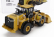 Dm-models Caterpillar Cat966gc Ruspa Gommata - Scraper Tractor Wheel Loader 1:50 Žlutá Černá