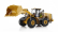 Dm-models Caterpillar Cat966gc Ruspa Gommata - Scraper Tractor Wheel Loader 1:50 Žlutá Černá
