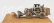 Dm-models Caterpillar Cat966m Ruspa Gommata - Scraper Tractor Weathered Medium Wheel Loader 1:50 Žlutá Černá