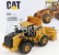 Dm-models Caterpillar Cat966m Ruspa Gommata - Scraper Tractor Wheel Loader 1:87 Žlutá Černá