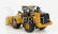 Dm-models Caterpillar Cat966m Ruspa Gommata - Scraper Tractor Wheel Loader 1:87 Žlutá Černá
