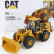 Dm-models Caterpillar Cat966m Ruspa Gommata - Scraper Tractor Wheel Loader 1:87 Žlutá Černá