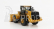 Dm-models Caterpillar Cat972m Ruspa Gommata - Scraper Tractor Wheel Loader 1:87 Žlutá Černá