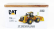 Dm-models Caterpillar Cat982m Ruspa Gommata - Scraper Tractor Wheel Loader 1:50 Žlutá Černá
