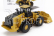 Dm-models Caterpillar Cat982xe Ruspa Gommata - Scraper Tractor Wheel Loader 1:50 Žlutá Černá