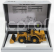 Dm-models Caterpillar Cat994k Ruspa Gommata - Scraper Tractor Wheel Loader 1:125 Žlutá Černá