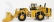 Dm-models Caterpillar Cat994k Ruspa Gommata - Scraper Tractor Wheel Loader 1:50 Žlutá Černá