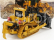 Dm-models Caterpillar Catd10t2 Ruspa Cingolata - Scraper Track Type Tractor 1:50 Žlutá Černá