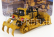 Dm-models Caterpillar Catd11 Dozer Ruspa Cingolata - Scraper Type Tractor 1:50 Žlutá Černá