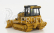 Dm-models Caterpillar Catd3 Dozer Ruspa Cingolata - Scraper Type Tractor 1:50 Žlutá Černá