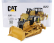 Dm-models Caterpillar Catd8 Ruspa Cingolata - Dozer Scraper Track Type Tractor 1:50 Žlutá Černá