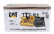 Dm-models Caterpillar Catd8 Ruspa Cingolata - Dozer Scraper Track Type Tractor - Waste Handler Configuration 1:50 Žlutá Černá