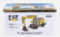 Dm-models Caterpillar Catm318 Kolový bagr 1:50, žlutá