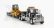 Dm-models Caterpillar International Hx520 Nákladní vůz s přívěsem + Pásový bagr 1:50
