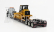 Dm-models Caterpillar International Hx520 Nákladní vůz s přívěsem + Pásový bagr 1:50