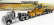Dm-models Caterpillar International Hx520 Nákladní vůz s přívěsem + Pásový bagr 1:50