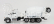 Dm-models Kenworth T880s Betoniera Tanker Cement Mixer Truck 4-assi 1990 1:50 Bílá