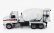 Dm-models Western star 4700 Sb Betoniera Tanker Cement Mixer Truck 3-assi 2018 1:50 Bílá