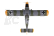 RC letadlo DO-27 1600mm ARF, kamufláž