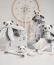 Doudou Dárková - plyšová panda s dečkou 28 cm