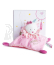 Doudou Dárková - plyšový usínáček růžová kočka 20 cm