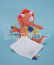 Doudou Dárková sada - dinosaurus s dečkou 25 cm