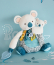 Doudou Dárková sada - koala Yoca s miminkem 25 cm