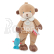 Doudou Dárková sada - plyšová hračka medvídek s rybičkou 27 cm