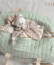 Doudou Dárková sada - plyšový usínáček béžový medvídek 24 cm