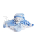Doudou Dárková sada - plyšový usínáček modrý medvídek 24 cm